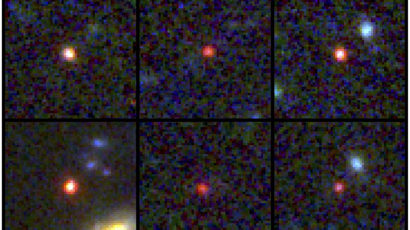 The galaxies are far bigger and more mature than anyone expected, say researchers.