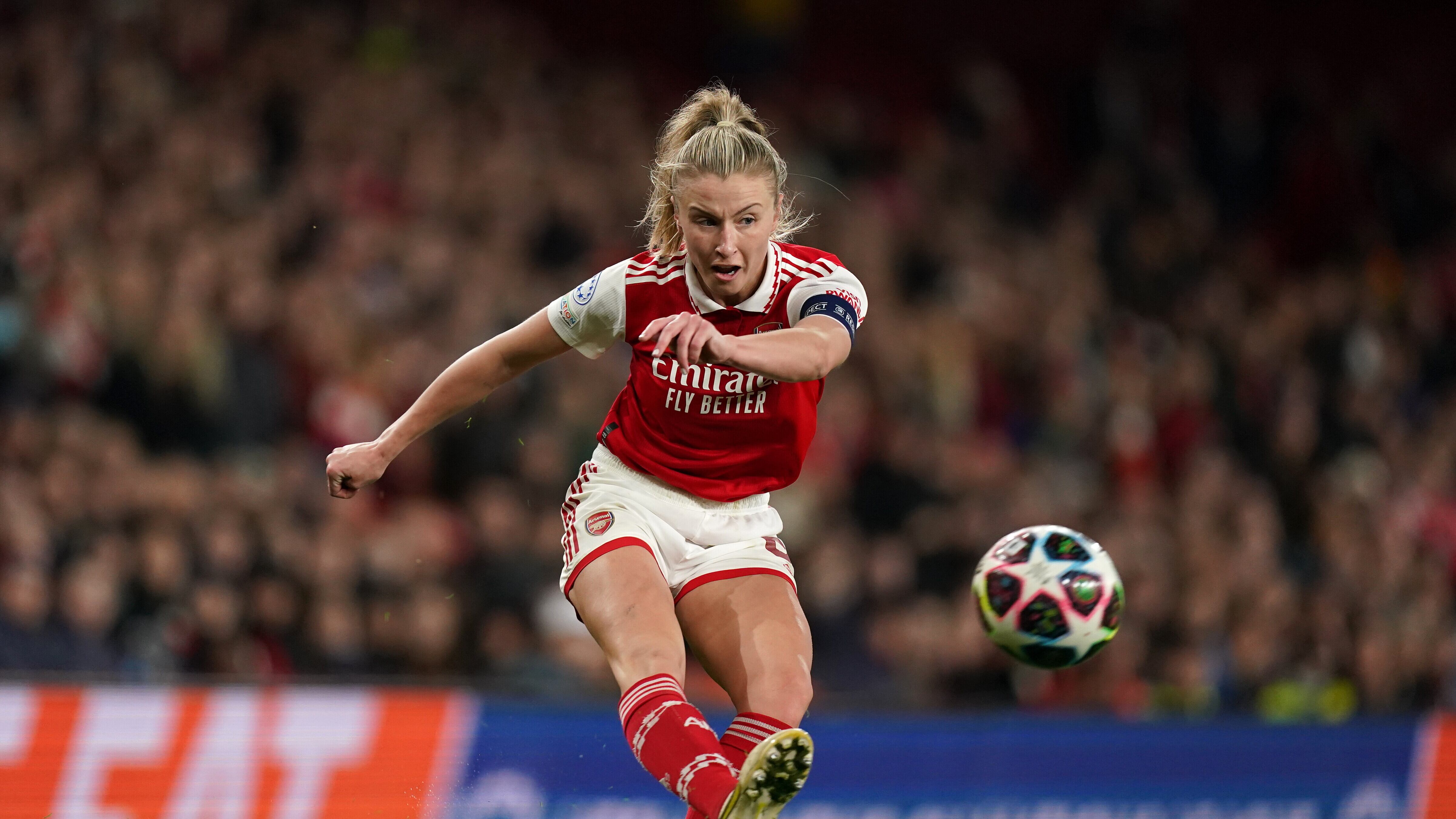 Leah Williamson plays for Arsenal (Mike Egerton/PA)