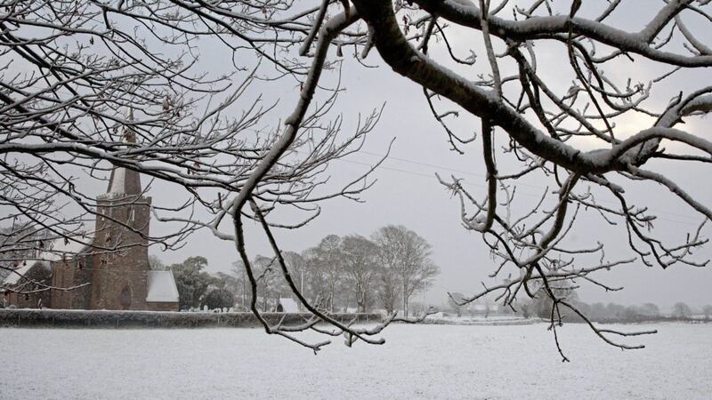 The Met Office has put a yellow weather warning for ice, snow and wind into force and it will remain in place until Monday night. Picture by Bill Smyth 