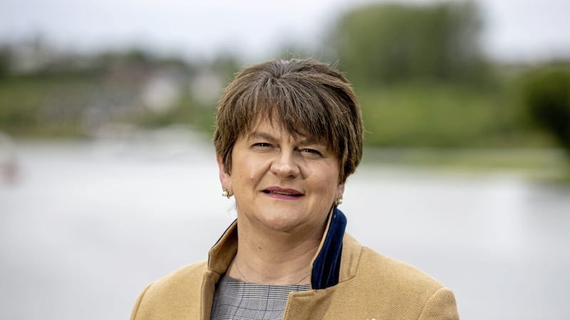 Former first minister -turned GB News presenter Arlene Foster. Picture by Liam McBurney/PA Wire 