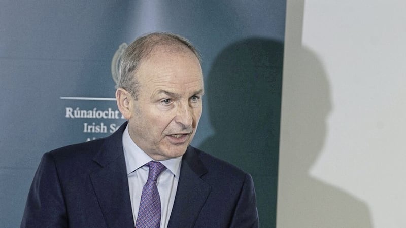 Taoiseach Miche&aacute;l Martin. Picture by Hugh Russell 