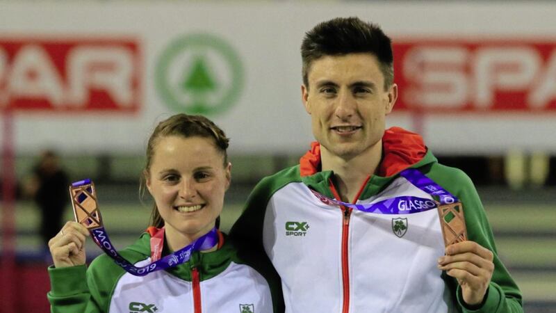 Mark English and Ciara Mageean were both on the presentation podium at the European Indoor Championships in 2019. Eamonn Coghlan believes English can medal again in Tokyo next year. 
