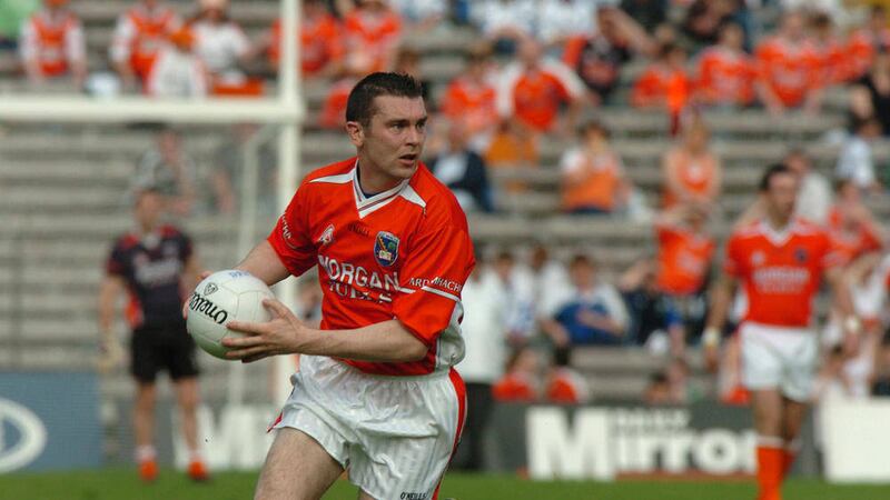 Oisin McConville in action during his trophy-laden playing career with Armagh 