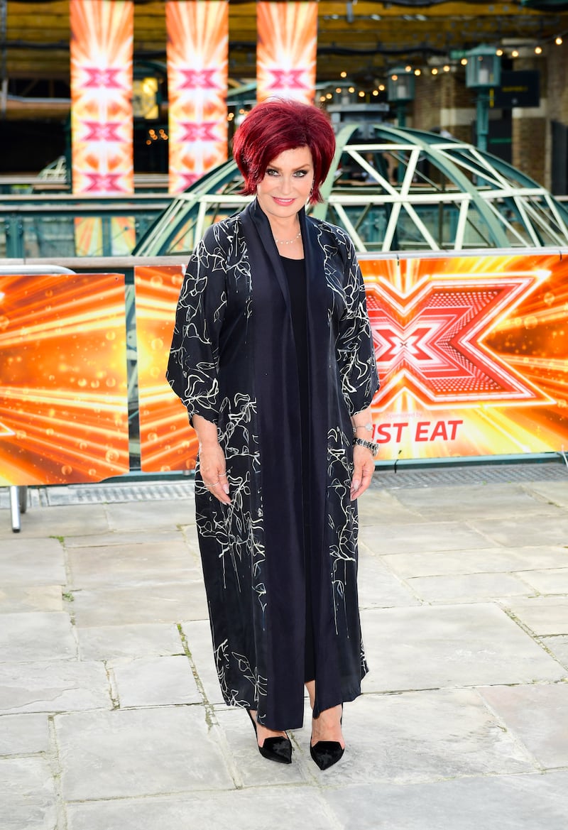 Sharon Osbourne attending X Factor filming in 2017