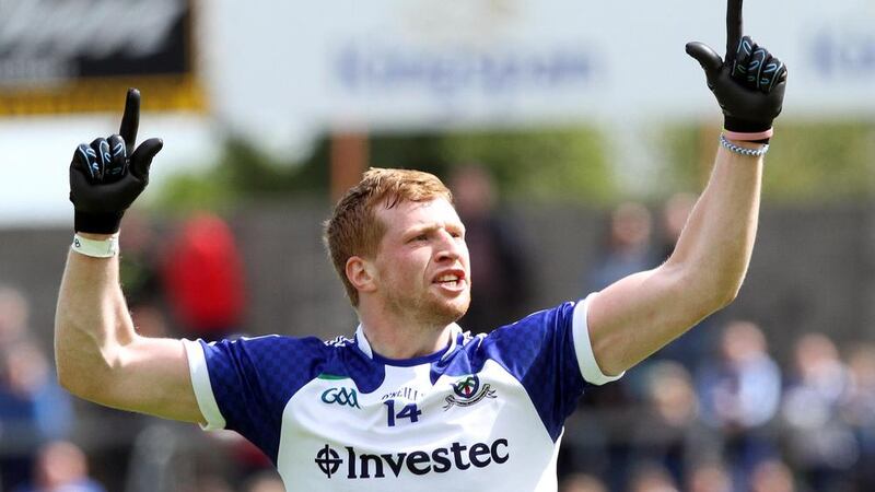 Monaghan&#39;s Kieran Hughes during Sunday&#39;s Ulster SFC quarter-final against Cavan at Breffni Park Picture: Colm O&#39;Reilly 
