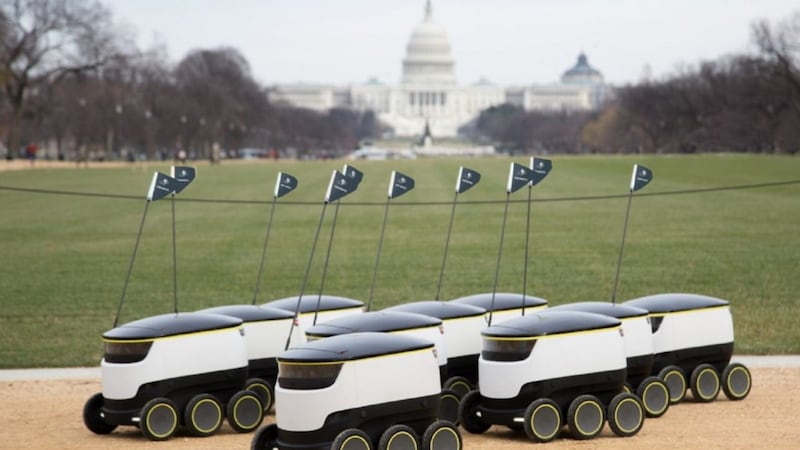 Robots are now delivering takeaways in Washington DC