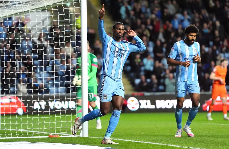 Haji Wright equalised for Coventry