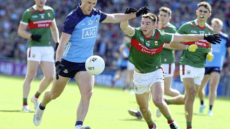 Dublin's kicking game used against Mayo won't be as effective against a packed Monaghan defence.