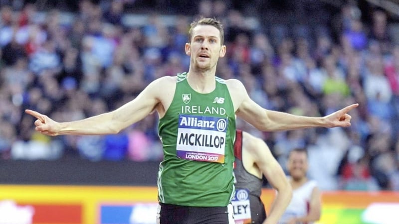 Paralympic running champion Michael McKillop  
