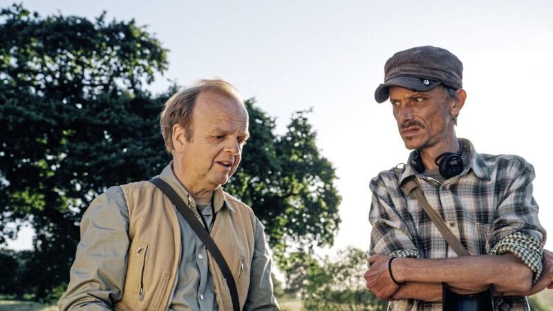 Toby Jones and Mackenzie Crook in the hit BBC comedy Detectorists 