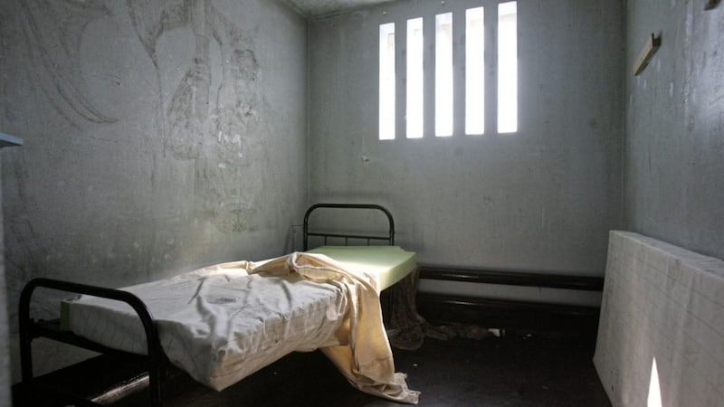A former IRA cell in H-Block 4, the Maze. Picture by Niall Carson/PA 