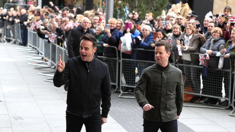 McPartlin told the live studio audience that it was ‘so good to be back with a brand new series’.