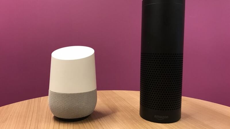 The two virtual assistants for the home face-off.
