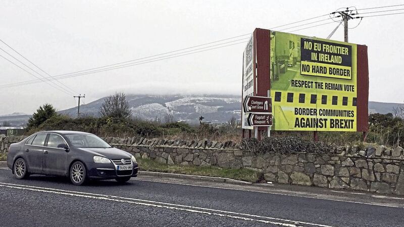 The border near Newry, Co Down. Picture by David Young, Press Association 
