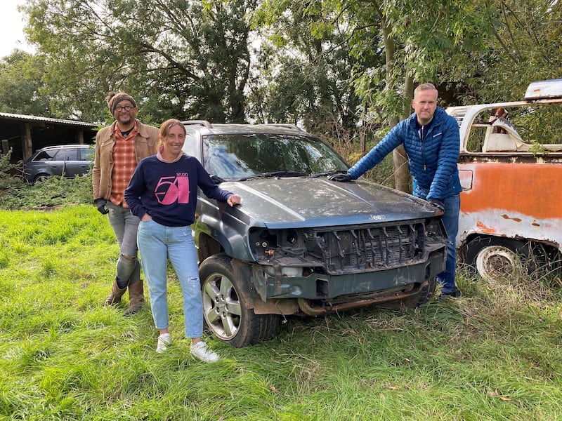 Stephan had bought himself a used Jeep Grand Cherokee, which had the potential to be a contender, but it was off the road due to persistent mechanical problems.