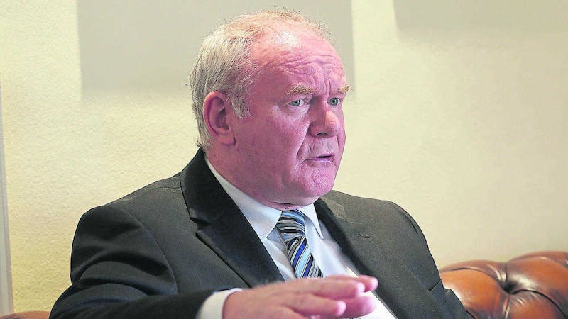 Deputy First Minister Martin McGuinness paid &pound;37,000 in tax from a salary of &pound;111,600. Picture by Niall Carson 
