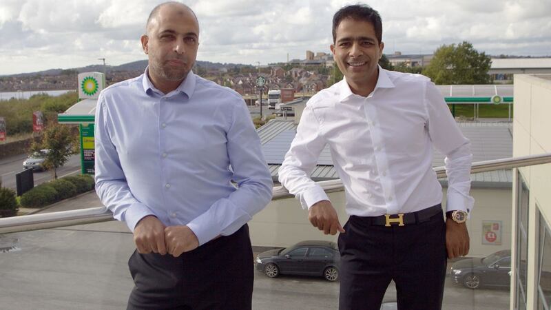 Zuber, left, and Mohsin Issa, who bought Asda with private equity firm TDR Capital