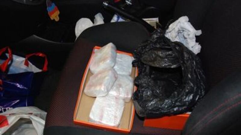 Blocks of cocaine discovered in a car in Campsie, Co Derry