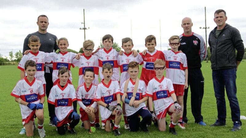 Carrickcruppen U10s travelled to Cellbridge, Kildare last weekend to compete in the Gary Kenny All-Ireland football blitz. Teams from every corner of Ireland were represented, and &lsquo;Cruppen were in a group with St Joseph&rsquo;s Milltown Malbay (Clare), Round Towers (Dublin) and St Loman&rsquo;s, Mullingar (Westmeath). After progressing from the group they beat Armagh rivals Crossmaglen, Moyle Rovers (Tipperary), and Shandonagh (Westmeath). Representing the club were Joe McCourt, Sinead McSorley, Micheal Kane, Lee Thompson, Conor McClean, Oisin Quinn, Daithi O&rsquo;Callaghan, Daithi Murphy, Aidan Caldwell, James Duffy, Jack Doherty and Tom McGinn 