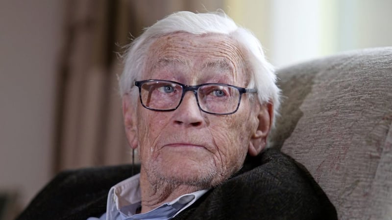 Former Deputy Leader of the SDLP Seamus Mallon pictured at home Picture Mal McCann. 