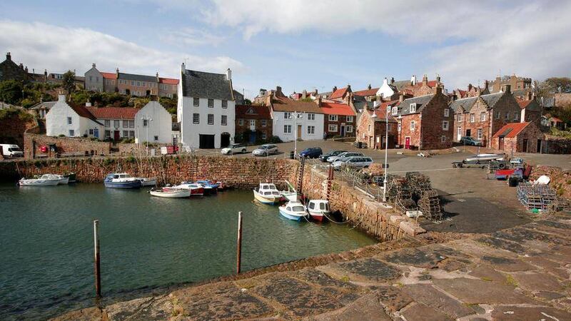 The seaside village of Crail in the East Neuk, a coastal area of Fife 