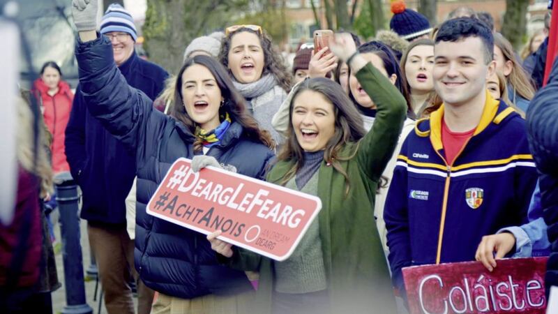 An Dream Dearg has campaigned for an Irish language act 