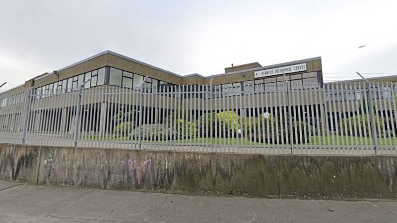 The Kennedy Enterprise Centre on the site subject to the Benmore Group&rsquo;s bid to build 144 homes. Image: Google