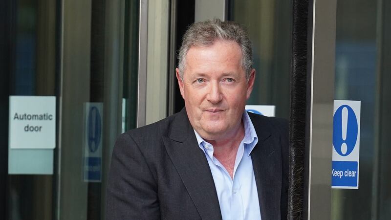 Piers Morgan, leaves BBC Broadcasting House