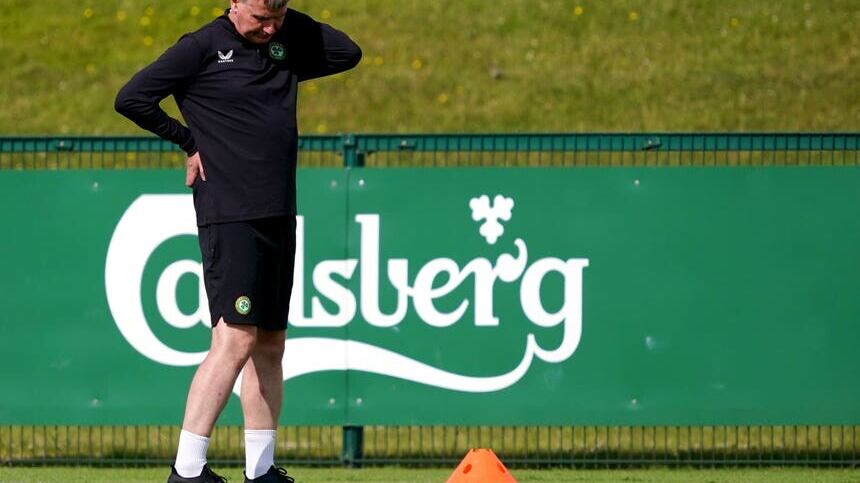 Republic of Ireland manager Stephen Kenny has not sought assurances over his future (Brian Lawless/PA)