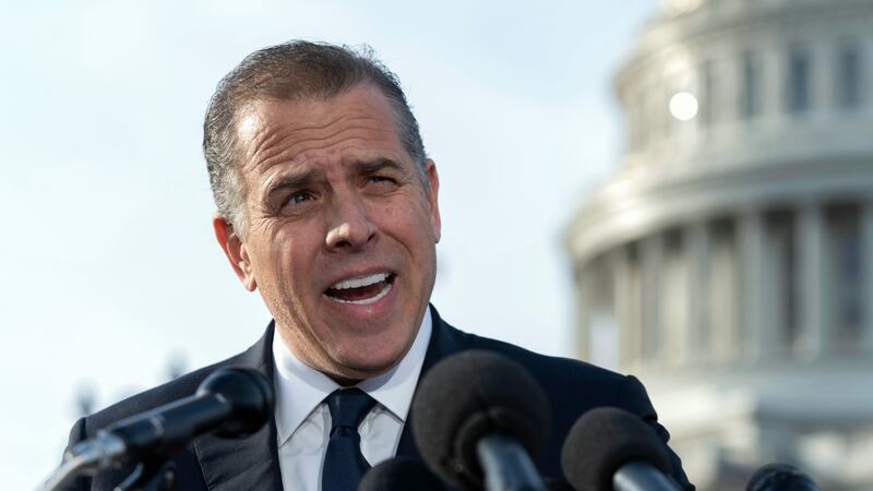 A man is alleged to have made up a bribery plot linked to Hunter Biden (AP Photo/Jose Luis Magana. File)
