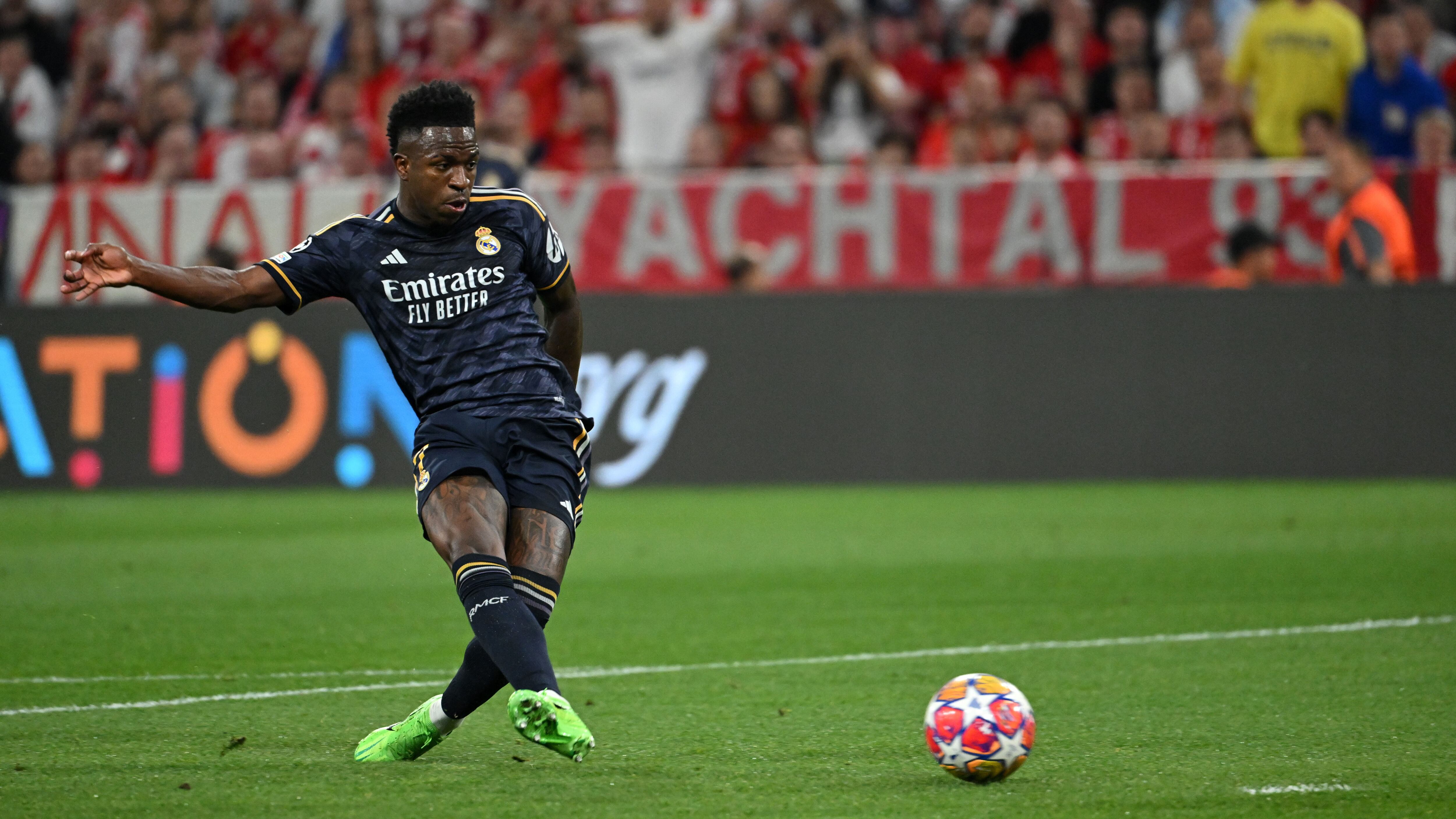 Vinicius Jr bagged a brace to earn Real Madrid a 2-2 draw