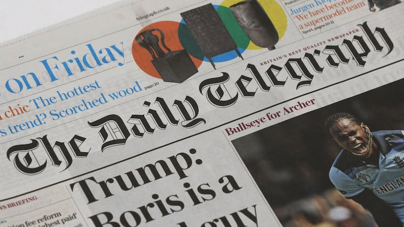 The Daily Telegraph sale is being probed after an intervention by the Culture Secretary (Jonathan Brady/PA)