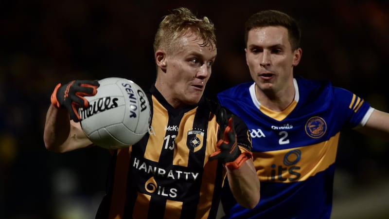 Cian McConville was among the scorers in Crossmaglen's Armagh SFC quarter-final win over Armagh Harps