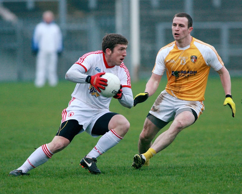 Dermot Carlin was playing for Omagh CBS in both the 2001 and 2002 MacRory Cup finals against St Michael's College, Enniskillen