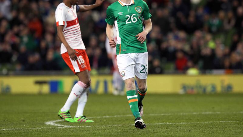 Republic of Ireland's Eunan O'Kane may have to move from Leeds United to get first team football.