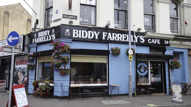 Biddy Farrelly&#39;s at Gresham Street in Belfast was Gold winner in the coffee shop category. Photo: Hugh Russell 