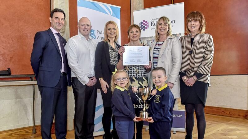 Our Lady&#39;s Nursery School in north Belfast won last year for its approach to helping a child who has a diagnosis of autism and high anxiety levels 