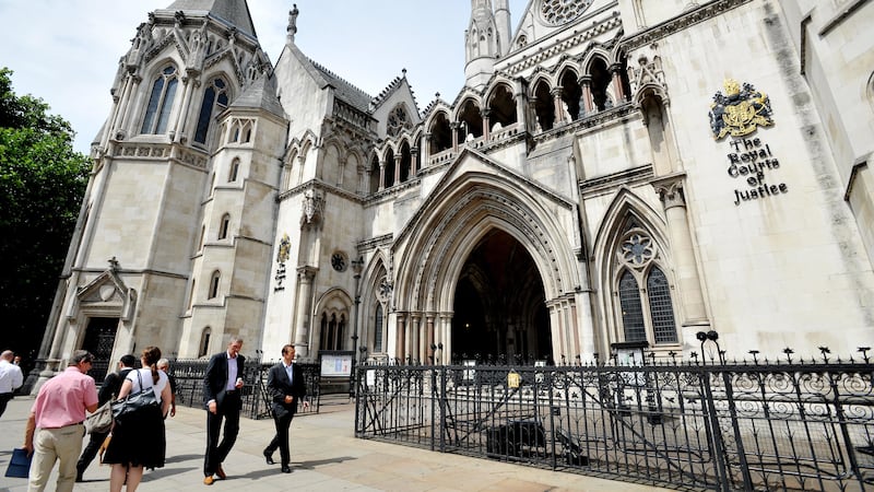 The case was heard at the Royal Courts of Justice in London