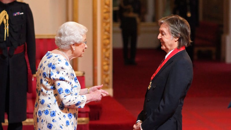The former Beatle has told of his adoration for the royal family.