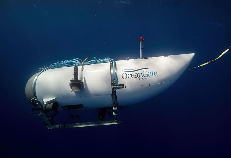 The OceanGate Expeditions submersible vessel named Titan