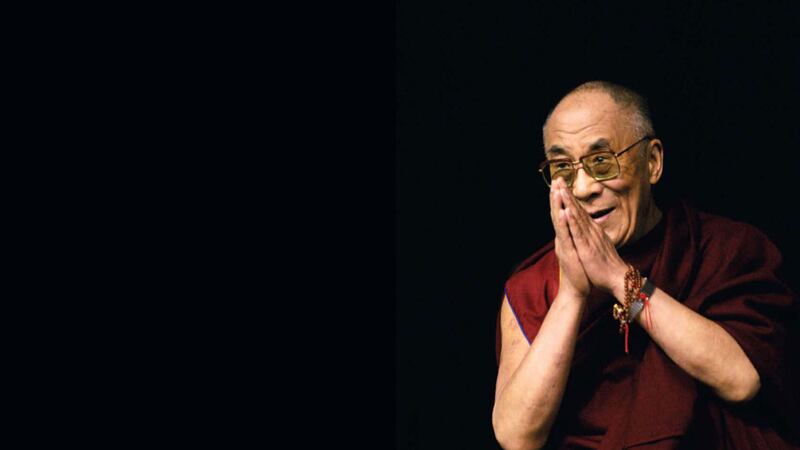 <b>THE DALAI LAMA:</b> Lhamo Dondrub (his real name) says his religion is very simple. His religion is kindness but we don&rsquo;t have to be a spiritual leader to be nice to each other.&nbsp;