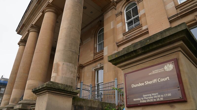 Jordan Linden appeared at Dundee Sheriff Court