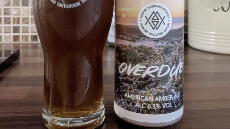 Mourne Mountains have released an American amber ale called Overdue. 