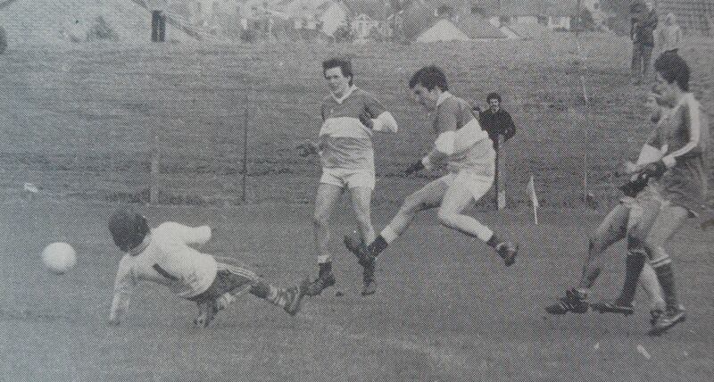 Declan Quinn in scoring action for Carrickmore