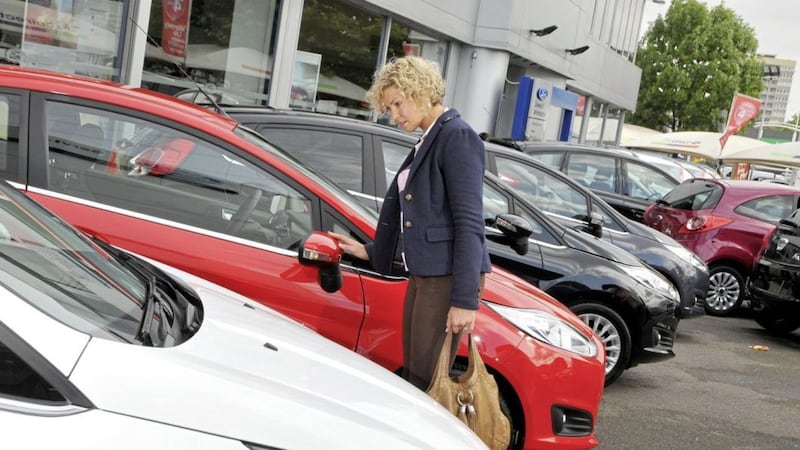 Sales of new cars were down again in Northern Ireland in March according to the SMMT 