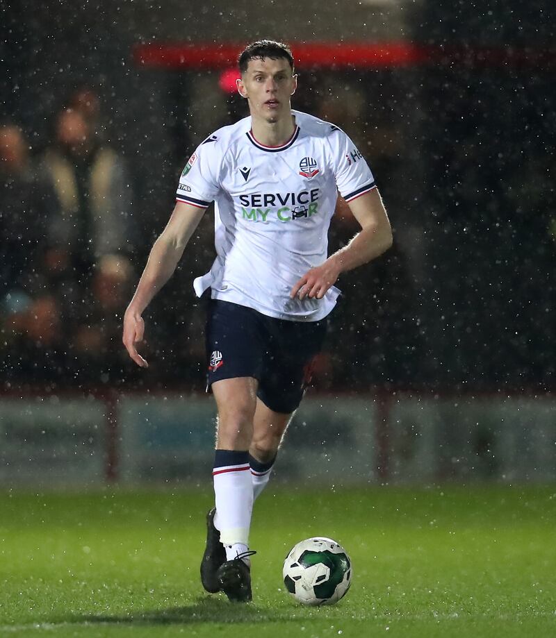 Eoin Toal is establishing himself at Bolton Wanderers after his move from Derry City