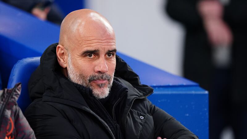 Manchester City manager Pep Guardiola is preparing to face Nottingham Forest