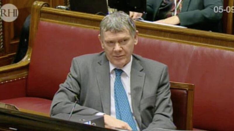 Andrew McCormick gave evidence to the RHI Inquiry for a second day yesterday 