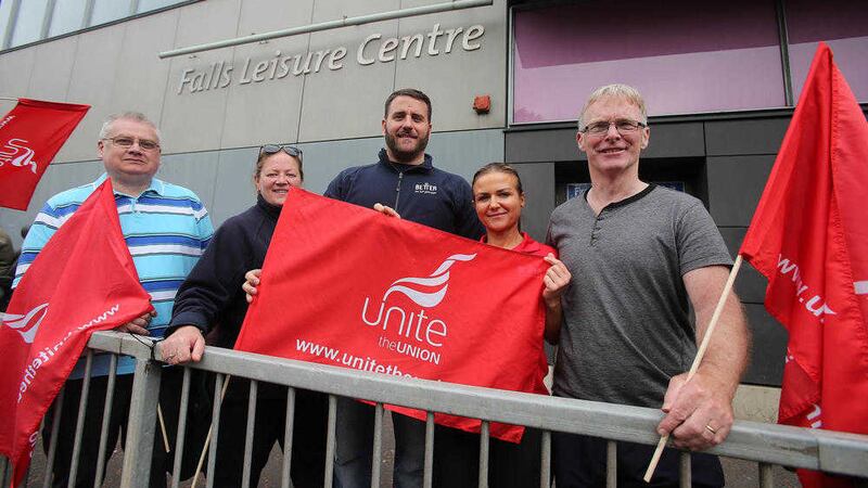 Strike action at Belfast leisure centres&nbsp;