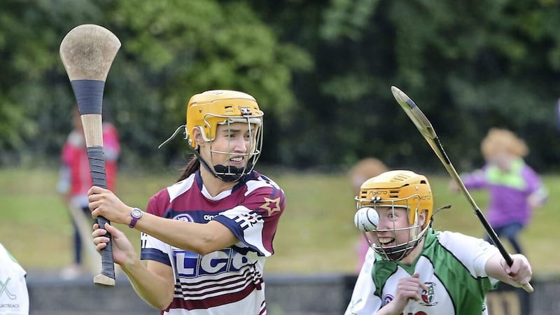 Slaughtneil and Swatragh will be looking to set up a repeat of the Derry league final when they take on Lavey and Ballinascreen respectively in this weekend&#39;s The Elk Derry Senior Camogie Championship semi-finals 						Picture: Margaret McLaughlin 